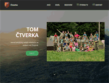 Tablet Screenshot of ctverka.org